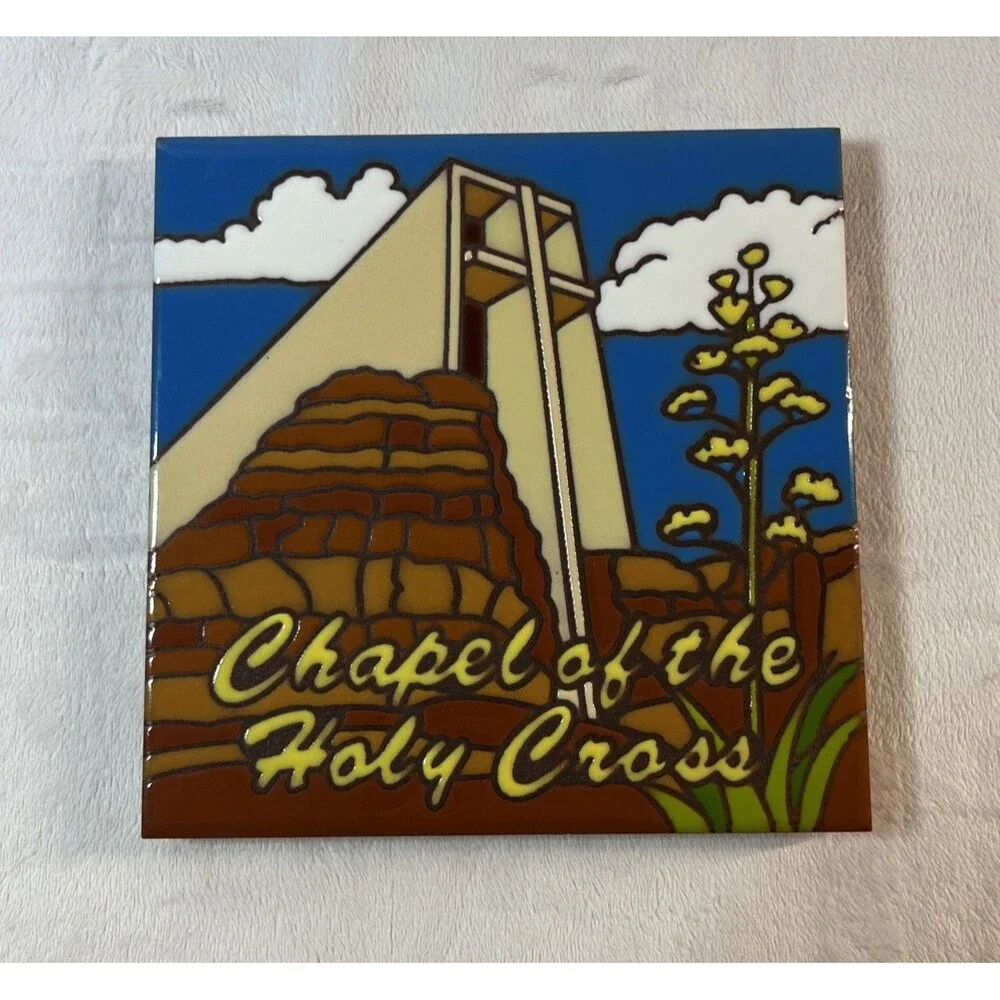 Chapel Of The Marks.  Hand N Hand Designs Glazed Art Tile.  Earthtones Tiles.